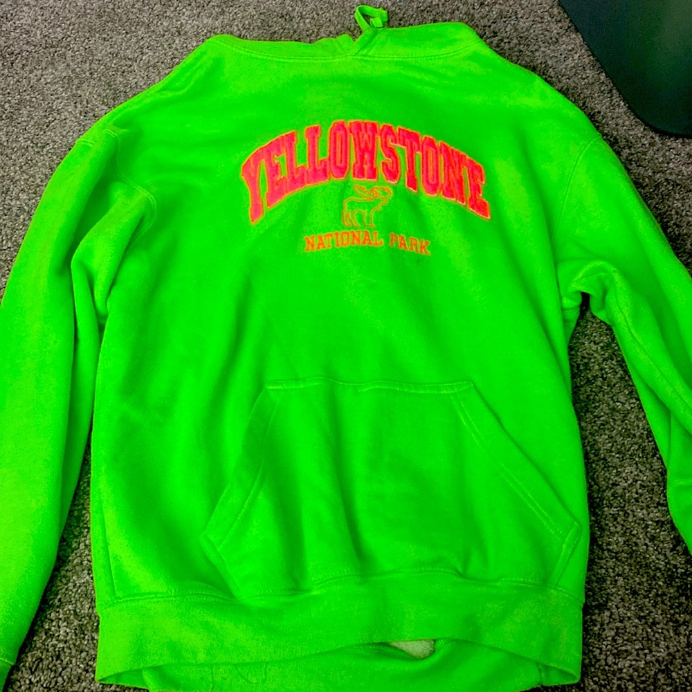 A medium hoodie